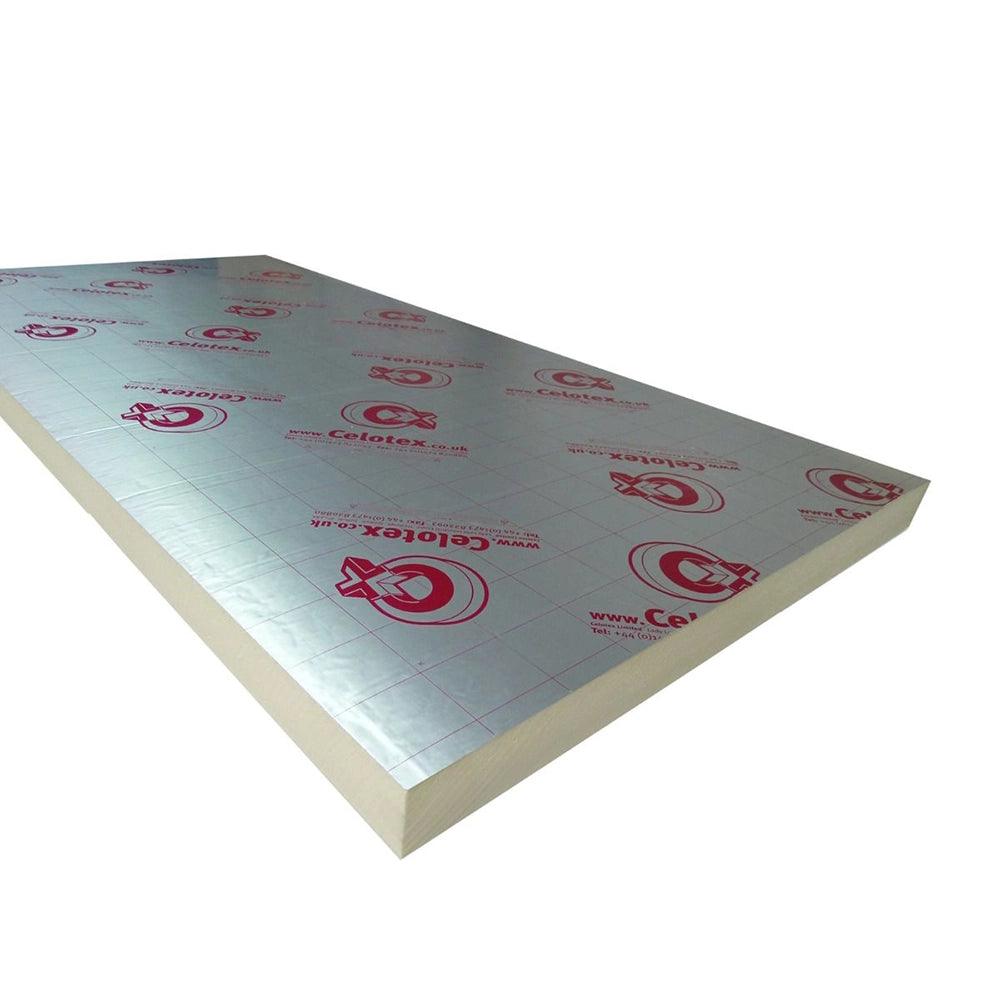 50mm Celotex GA4050 PIR Insulation Board 1200mm x 2400mm (2.88m2 / Boa ...