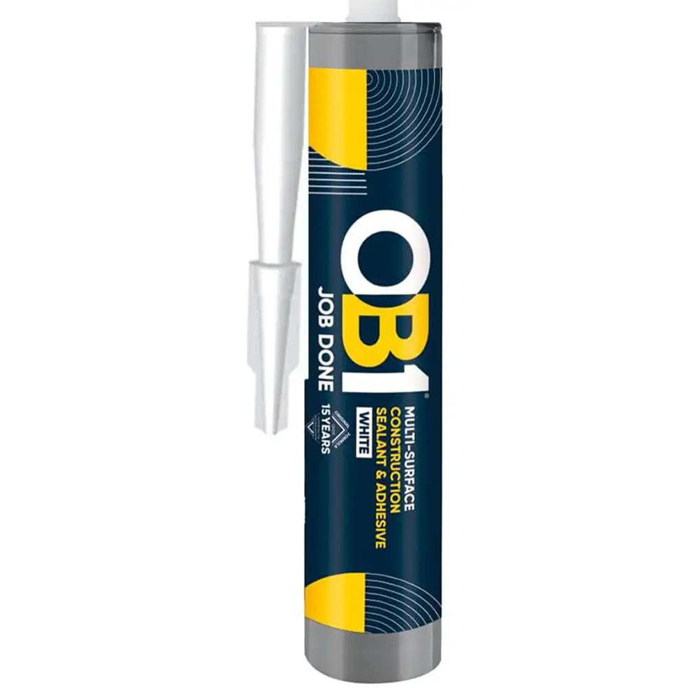 OB1 White Sealant & Adhesive 290ml – Builders Emporium