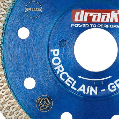 Draak 115mm Ultra Thin Diamond Cutting Disc 4.5 Inch - Builders Emporium